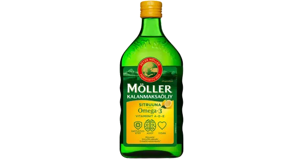 Möller Tursamaksaõli Sidrun 500ml
