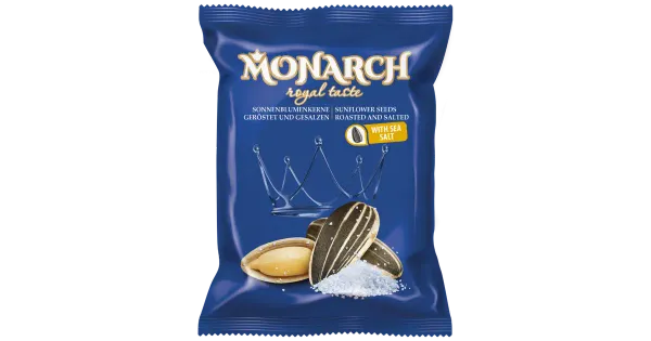 MONARX XXL Triibulised päevalilleseemned soolatud 100g