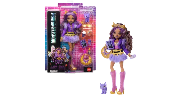 Monster high clawdeen nukk