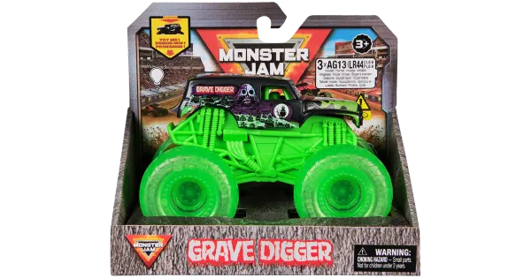 Monster jam 1:43 valgustusega rattad veok