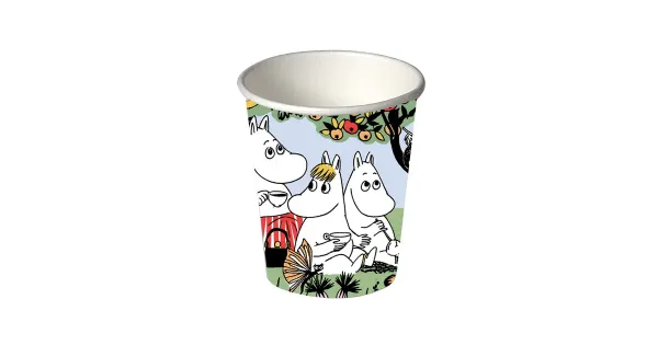 Moomin papptops Muumi 250ml 12tk