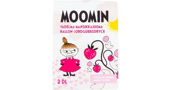 Moomin Vaarika-Maasikajook 200ml