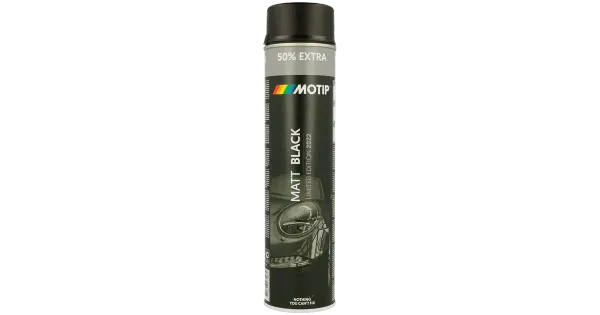Motip Special veljevärv 600ml must matt