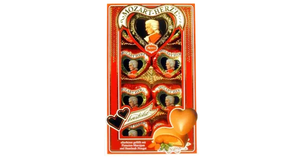 Mozart südamed karbis 80 g
