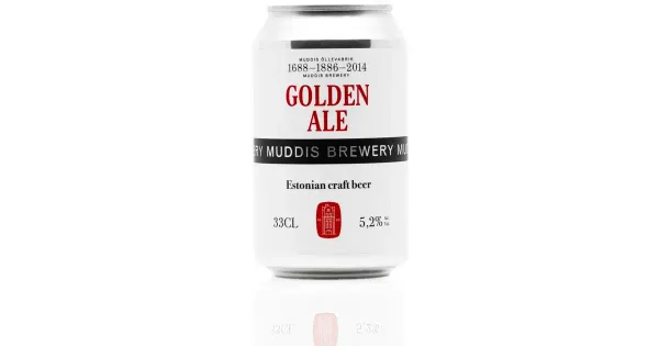 Muddis Golden Ale õlu 5,2%vol 330 ml