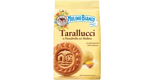 Mulino bianco liivaküpsised tarallucci 350 g