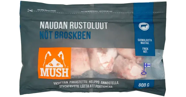 Mush Duo külmutatud veise kõhr koerale 800g