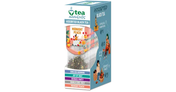 Mustade teede assortii 33,6g(5 maitset x 3)
