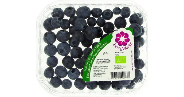 Mustikas 125 g MAHE