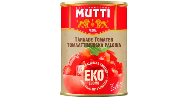 Mutti purustatud mahetomatid 400 g