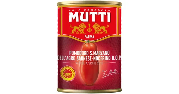 Mutti san marzano terved kooritud tomatid 400 g