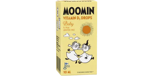 Muumi D-vitamiini 10 µg tilgad 10 ml