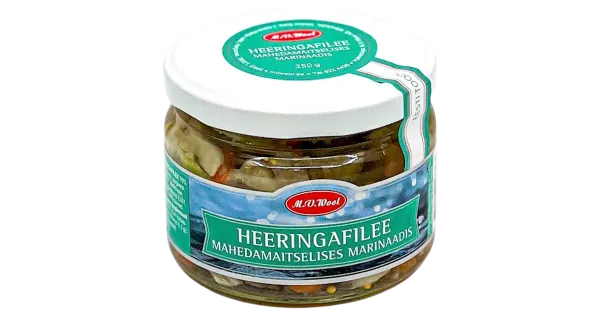 M.V.Wool Heeringafilee Mahedamaitselises Marinaad