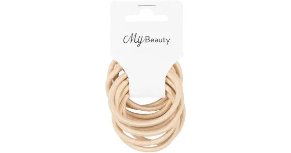My Beauty juuksekummid beež 10tk