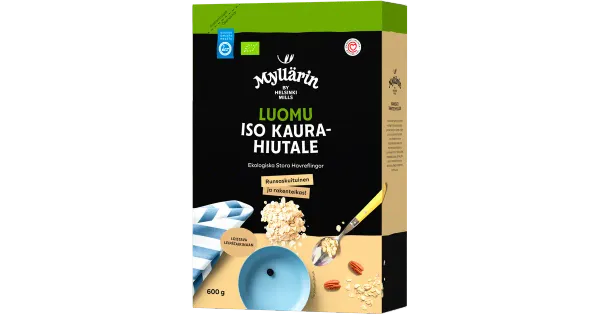 Myllärin ökoloogilised suured kaerahelbed 600 g