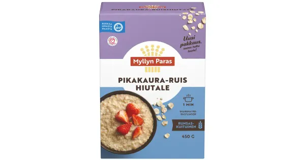 Myllyn Paras kaera-ja rukkihelbed 450 g