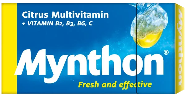 Mynthon Citrus Multivitamin kurgupastillid 34 g