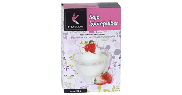 MySoya sojakoorepulber 200 g, gluteeni- ja laktoosivaba