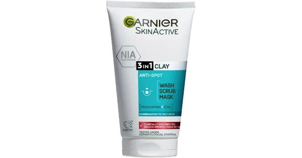 Näokoorija Garnier Skin Active Pure Active 3in1 150ml