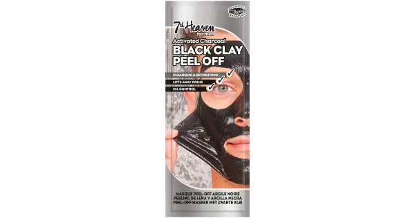 Näomask Montage Jeunesse 7Th Heaven Black Clay Peel OFF 10ml