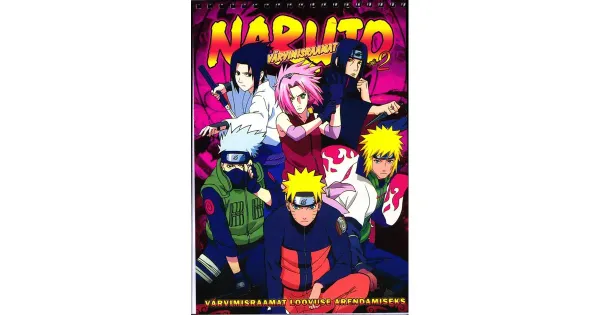 Naruto värvimisvihik