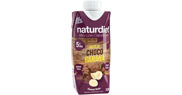 Naturdiet Choco Banana madala kalorisisaldusega jook 330 ml