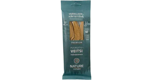 Natureline korduvkasutatavad noad 12tk