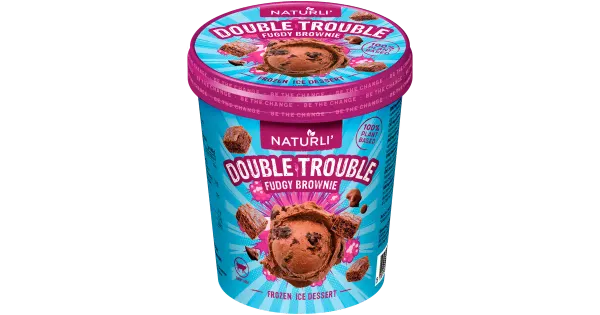 Naturli Double Trouble Taimne Jäätis 450 ml/300 g