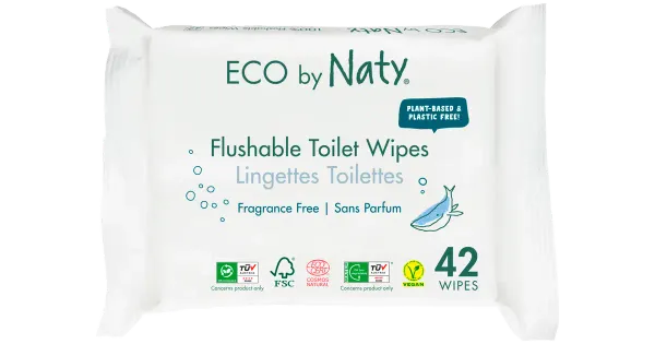 Naty Eco niisked salvrätikud, 42 tk