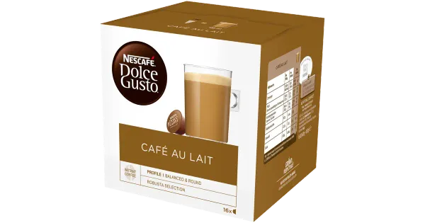 Nescafe kohvikapslid Dolce Gusto Cafe Au Lait 160 g