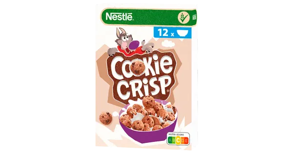 Nestlé cookie crisp 375g