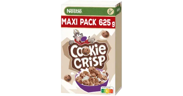 Nestlé cookie crisp 625g