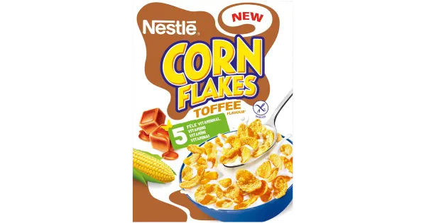 Nestlé corn flakes toffee 350g gluteenivaba