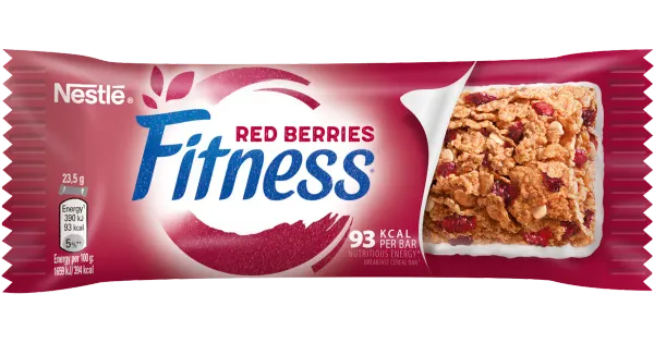 Nestlé Fitness jõhvika-maasika batoon 23,5 g