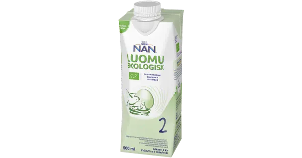 Nestle NAN 2 piimasegu orgaaniline 500ml
