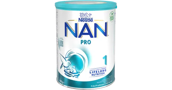 Nestle Nan Pro 1 Piimal põhinev imiku piimasegu 800 g, alates sünnist