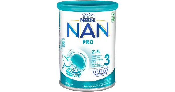 Nestle Nan Pro 3 jätkupiimasegu 800g, alates 12-elukuust