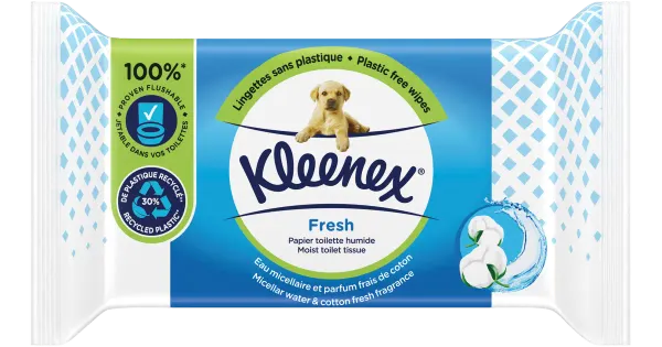 Niiske tualettpaber Fresh Kleenex 42tk