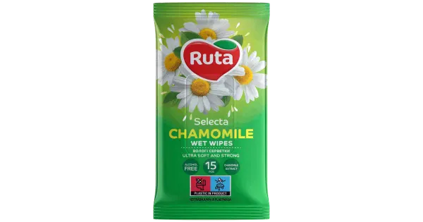 Niisked salvrätid Ruta kummeliga 15tk