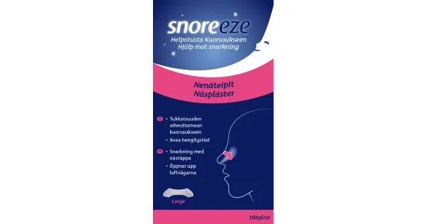 Ninateip Snoreeze suur 10tk