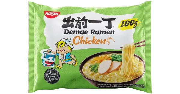 Nissin Demae Ramen kanamaitselised kiirnuudlid 100 g