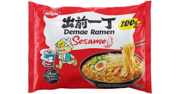 Nissin kiirnuudlid seesamimaitseline 100g