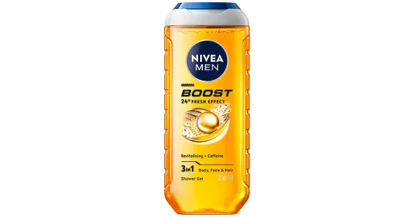 Nivea dušigeel Boost 3in1 meeste 250ml