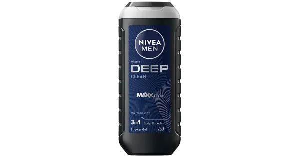 Nivea dušigeel Deep meeste 3in1 250ml