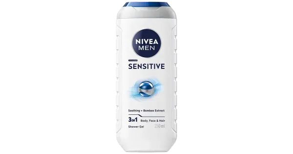 Nivea dušigeel Sensitive meeste 3in1 250ml