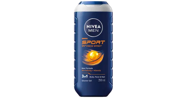 Nivea dušigeel Sport meeste 3in1 250ml