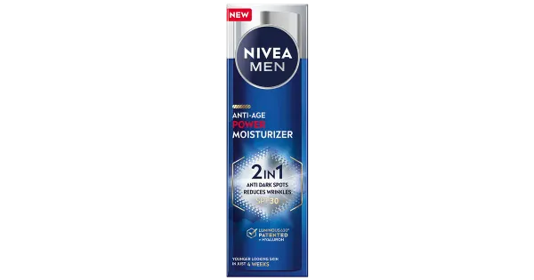 Näokreem meestele 2in1 niisutav SPF30, NIVEA MEN, 50ml