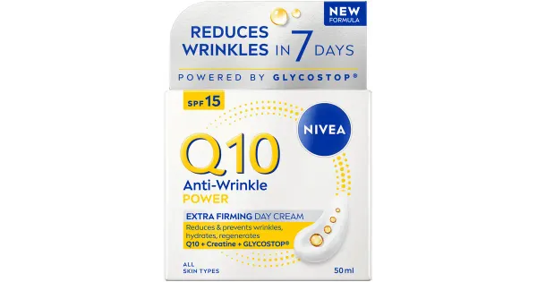 Nivea päevakreem Q10 pinguldav spf15 50ml