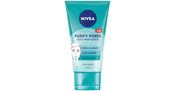Nivea Pore Purif kooriv puhastusgeel mangoolia ekstraktiga 150ml