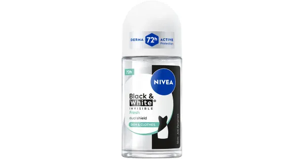 Nivea rulldeodorant Black ja White Fresh 50ml